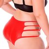 Hot Pants Sado Plus Size Red by Hot Flowers